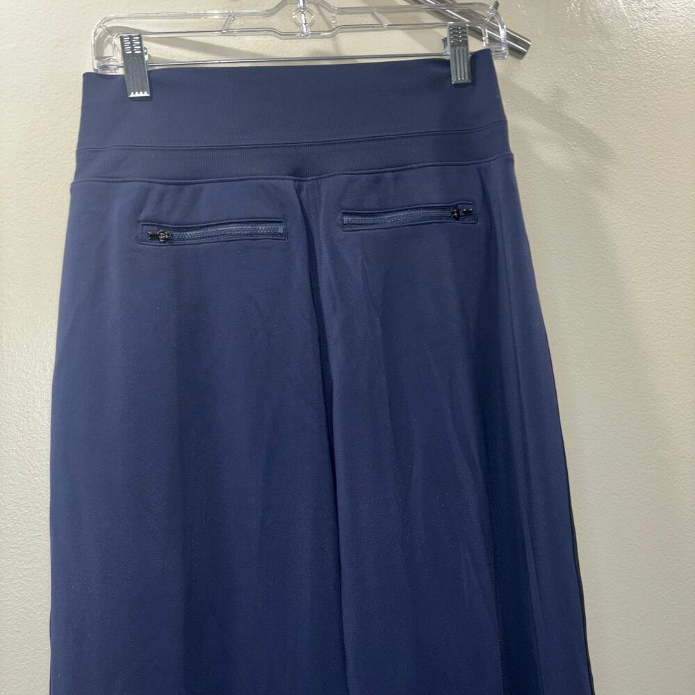 Athleta Venice Colorblock Wide Leg Pant Navy/Black Sculptek Light XS - Picture 7 of 12